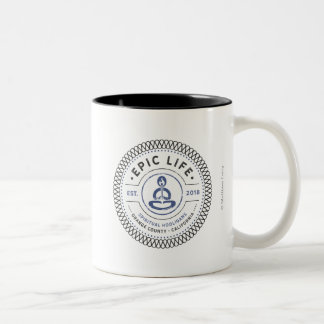 2 Couleurs Tasse spirituelle de voyou de la vie épique