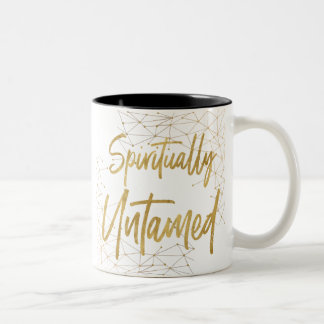2 Couleurs Tasse spirituellement indomptée de 2-Ton