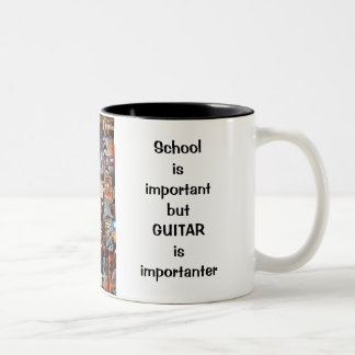 2 Couleurs Tasse stoppée importante de guitare de jeu de