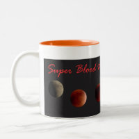 Tasse superbe 2015 de lune de sang