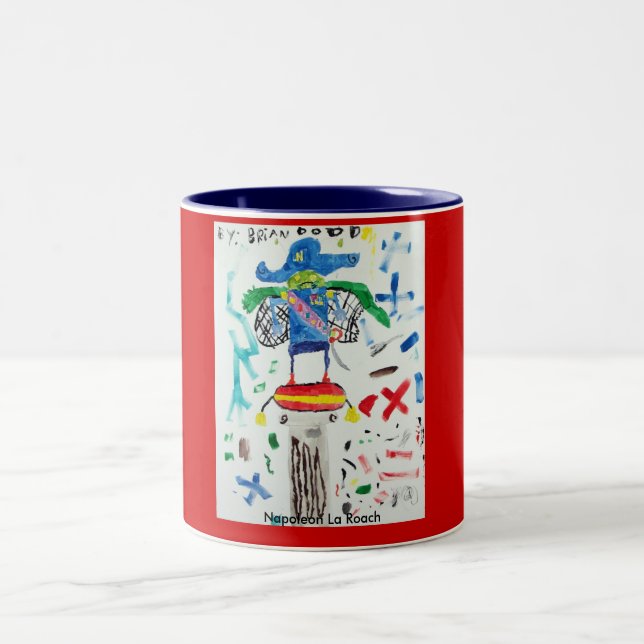 2 Couleurs Tasse surdimensionnée de gardon de La de napoléon (Centre)