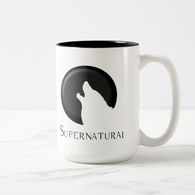 2 Couleurs Tasse surnaturelle (Droit)