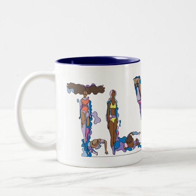 2 Couleurs Tasse | TEL AVIV, IL (TLV) (Gauche)