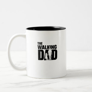 2 Couleurs Tasse The Walking Dad – Fête des Pères Fille et Pa