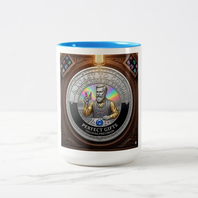 2 Couleurs Tasse Toast (Centre)