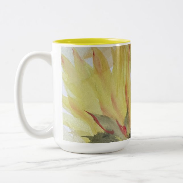 2 Couleurs Tasse Tournesol (Gauche)