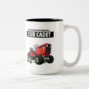 2 Couleurs Tasse Tracteur Rouge Cub Cadet International Cup