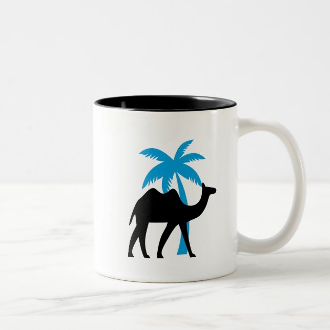 2 Couleurs Tasse Traversée de Chameau (Droit)