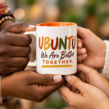 Tasse Ubuntu Nous sommes meilleurs ensemble
