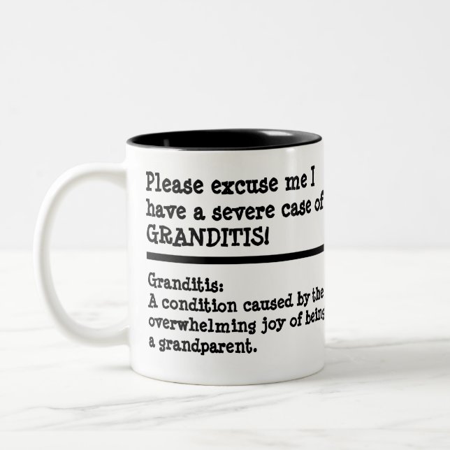 2 Couleurs Tasse unique de tasse de café de cadeau pour un (Gauche)