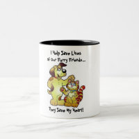 Tasse velue d'amis