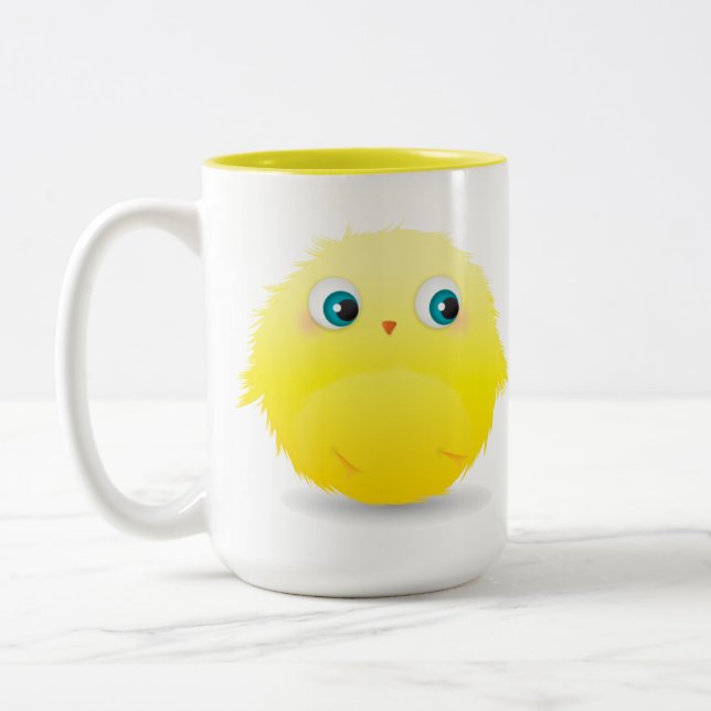 2 Couleurs Tasse velue de canard (Gauche)