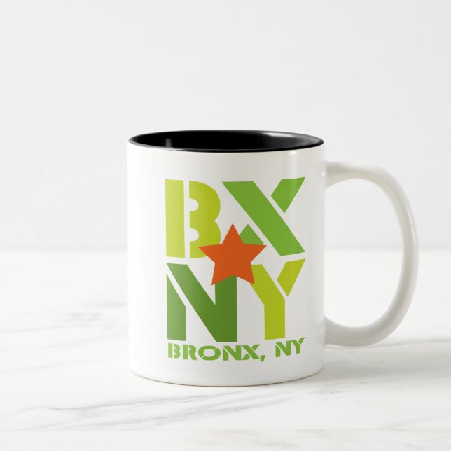 2 Couleurs Tasse verte de BX Bronx (Droit)