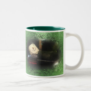 2 Couleurs Tasse verte de sac de couchage de S'Mores