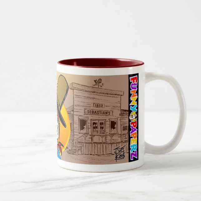2 Couleurs TASSE : "Vieux SebastiAn " (Droit)