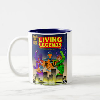 2 Couleurs Tasse VIVANTE de couverture de LÉGENDES