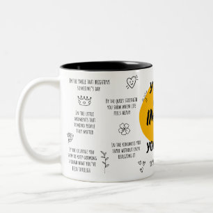 2 Couleurs Tasse Vous avez plus d'impact que vous ne le savez