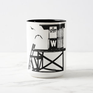 2 Couleurs Tasse Wedge Tower - Newport Beach, Ca