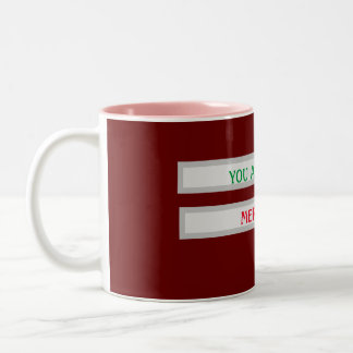 2 Couleurs Tasse You Are Unique Merry Xmas