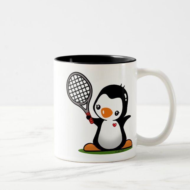 2 Couleurs Tennis (2) tasse (Droit)