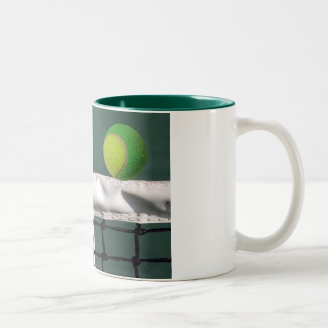 2 Couleurs Tennis vert de tasse (Droit)