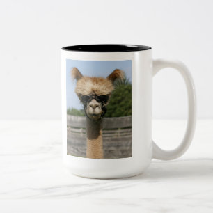 2 Couleurs Tête de tasse d'alpaga de P.R.