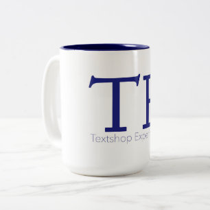 2 Couleurs Textshop expérimente tasse de café