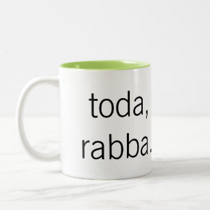 2 Couleurs Toda, tasse de Rabba