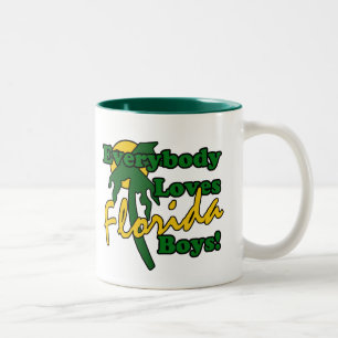 2 Couleurs Tout le monde aime la tasse de garçons de la