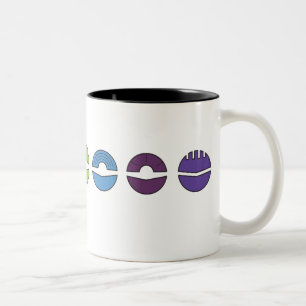 2 Couleurs TOUTE LA tasse d'ESSENCE (personnalisable)