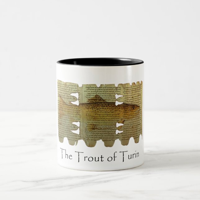 2 Couleurs Truite de tasse de Turin (Centre)