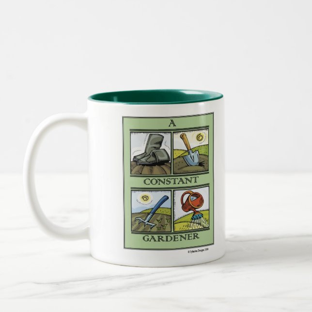 2 Couleurs Une tasse de Constant Gardener (Gauche)