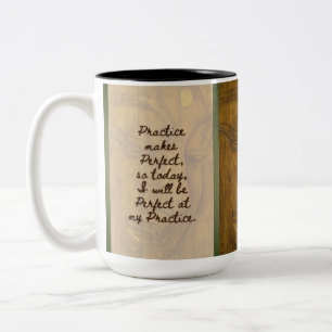 2 Couleurs V1 BuddhaToday #4 Tasse Zen - Bouddha Rose & Citat