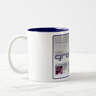 2 Couleurs Véritable la tasse de café de Groovera de ville de