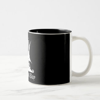 2 Couleurs Version de noir de tasse de baie de pirate