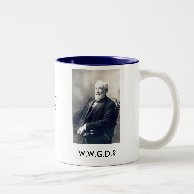 2 Couleurs W.W.G.D. ? Tasse de café (Droit)