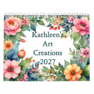 2 Création artistique de Kathleen Calendrier d'art