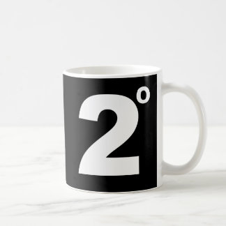 2 degrés de tasse de changement climatique