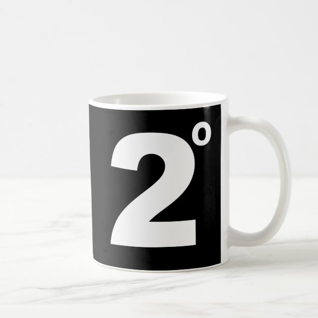 2 degrés de tasse de changement climatique (Droite)
