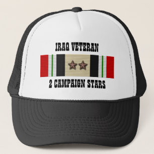 2 ÉTOILES DE CAMPAGNE / CASQUETTE / VETERAN IRAKIE