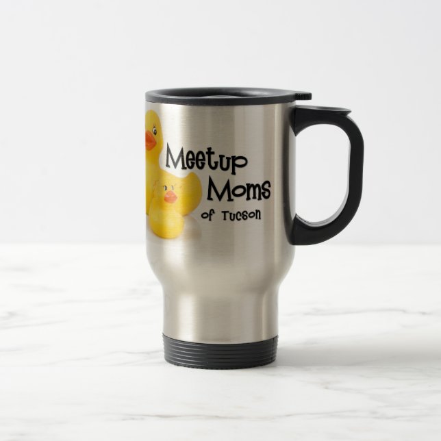2 ont dégrossi tasse de voyage de logo (Droit)