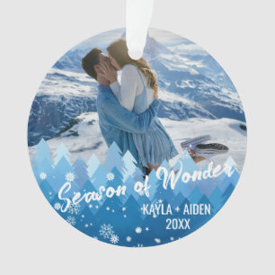 2 Photos Couleur Bleue Joyeux & Lumineux