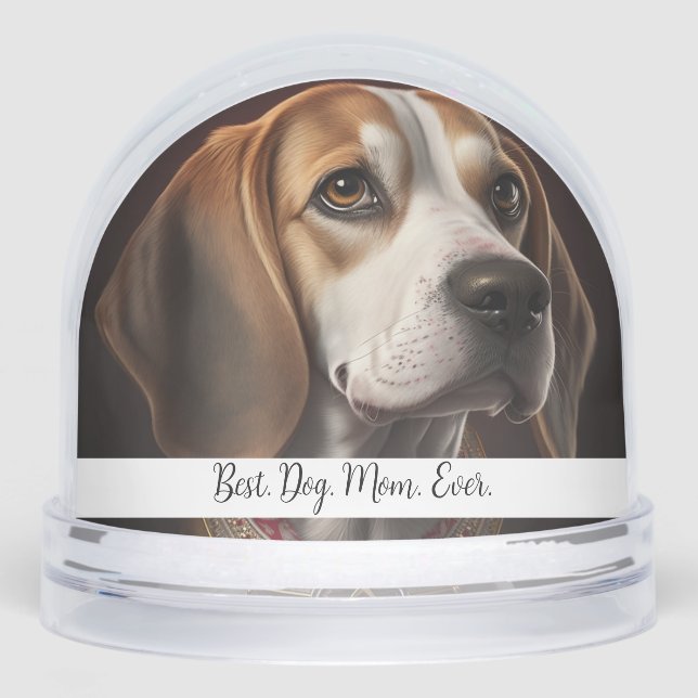 2 Picture Dog or Pet Your Text Here Snow Globes (Avant)