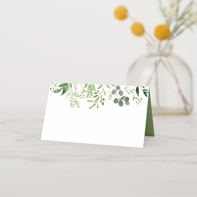 #2 Rêve botanique Verdure rustique Cartes de lieu (Devant)