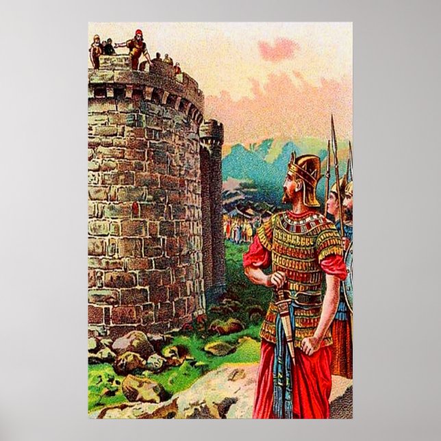 2 Samuel 5 David Devient une affiche de roi puissa (Devant)