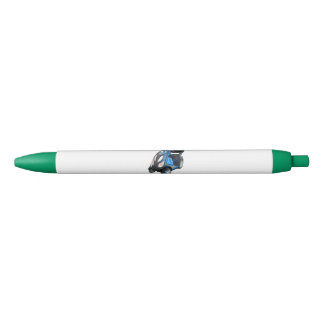 2 stylos à encre noire (couleur verte)