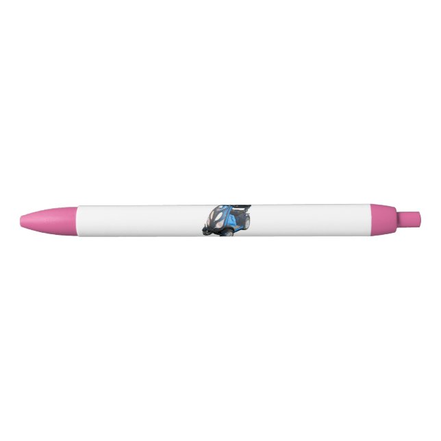 2 stylos encre noire rose (Devant)