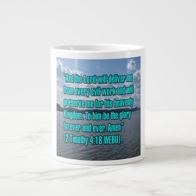 2 Timothée 4:18 WEBU Mug (Devant)