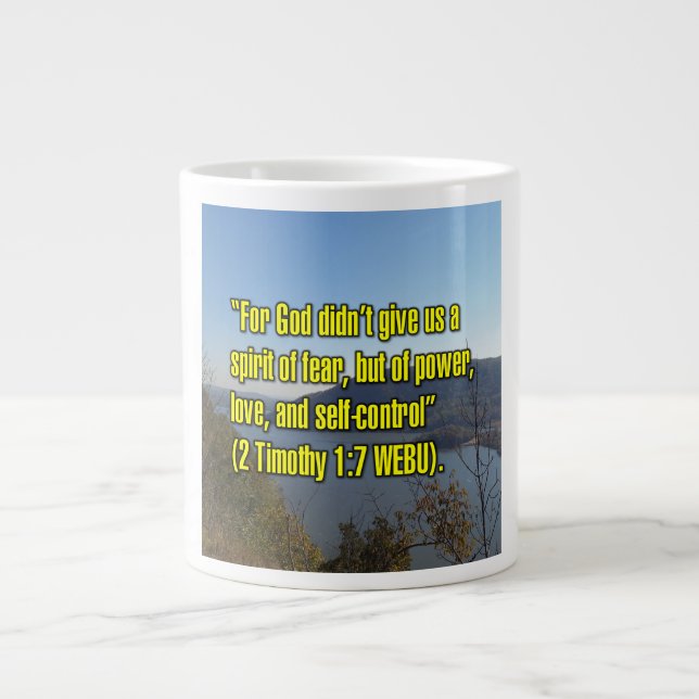 2 Timothy 1:7 WEBU Mug (Devant)