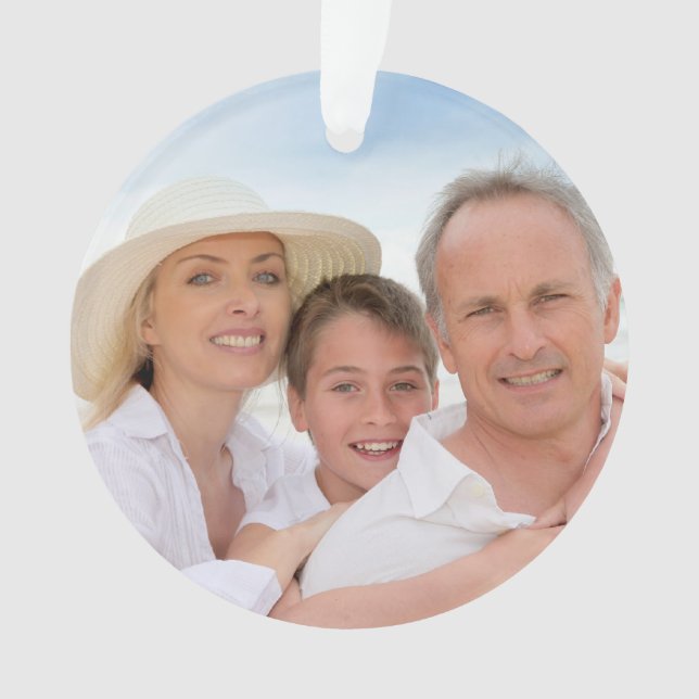 #2 Votre ornement photo ou étiquette sans Sucres d (devant)